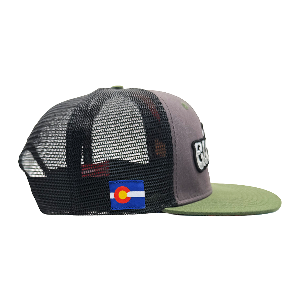 The Elovaters Red Rocks 2026 Charcoal/ Moss / Black Mesh — Alpine